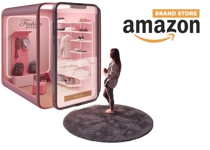 amazon brand store landing page